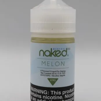 A bottle of naked melon by naked melon